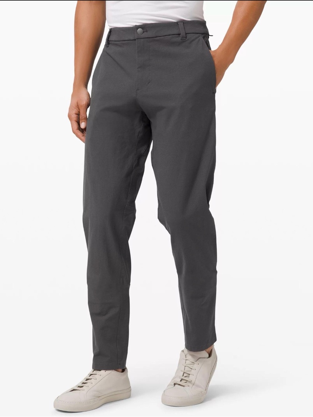 lululemon Commission ABC Classic Fit Warpstreme Pants Blue Gray 34